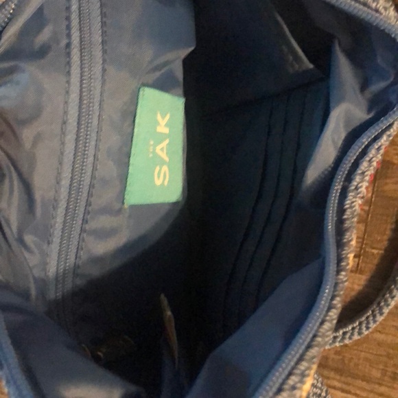 Red White and Blue The Sak Crocheted Crossbody Bag - Picture 5 of 5